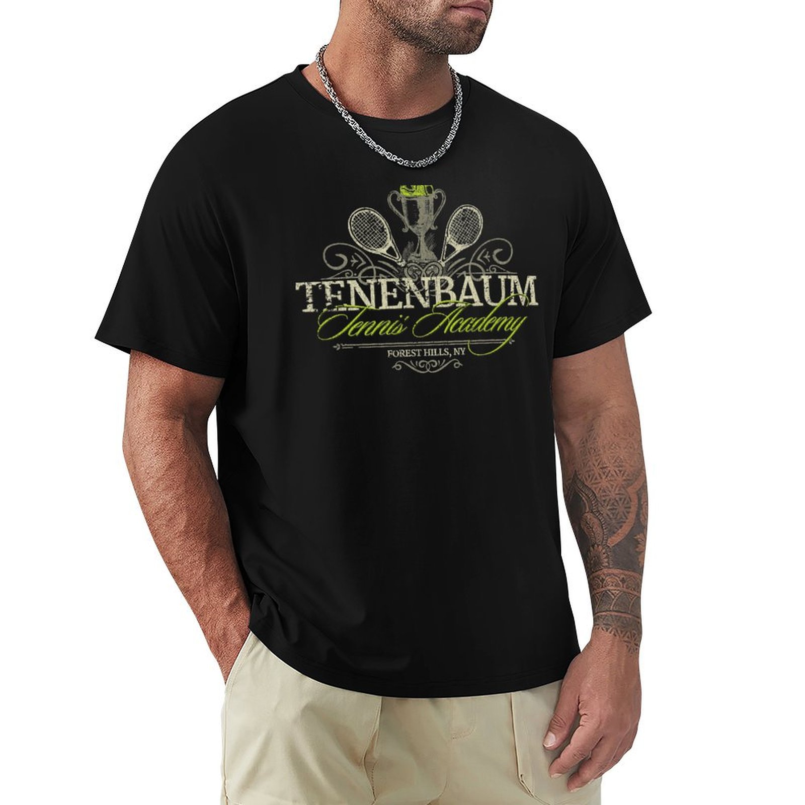 Academy Sports Outdoor - Tenenbaum Tennis Academy T-Shirt Outdoor Sports
