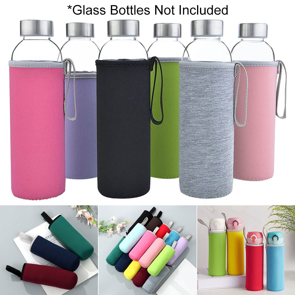 Outdoor Sport Glass Water Bottle - Outdoor Sport Bag Portable Vacuum Cup