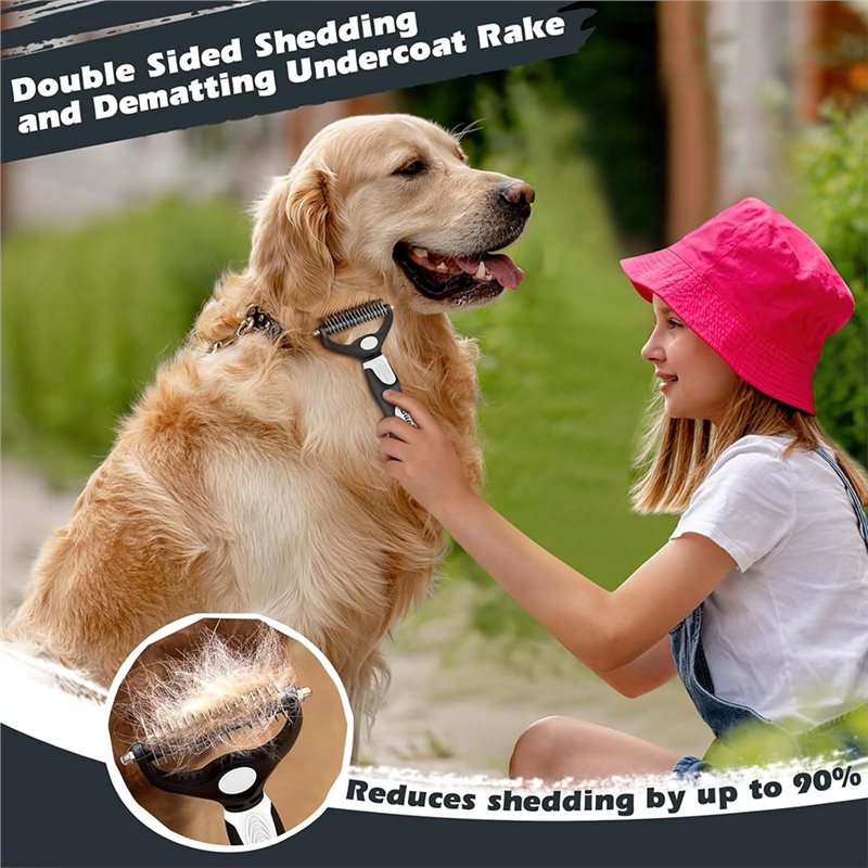 NEW HOT In Stock-3PCS For Dogs - Grooming Kit Horse 评论和价格