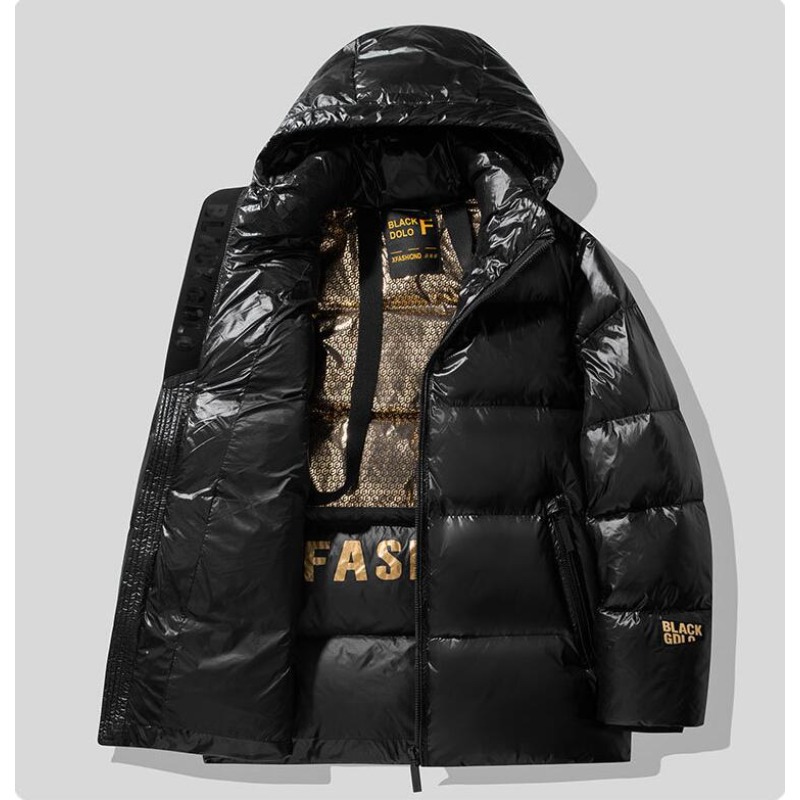 New Winter Men Hooded Black Sh - Outdoor Sport Winter Jacket 评论和价格