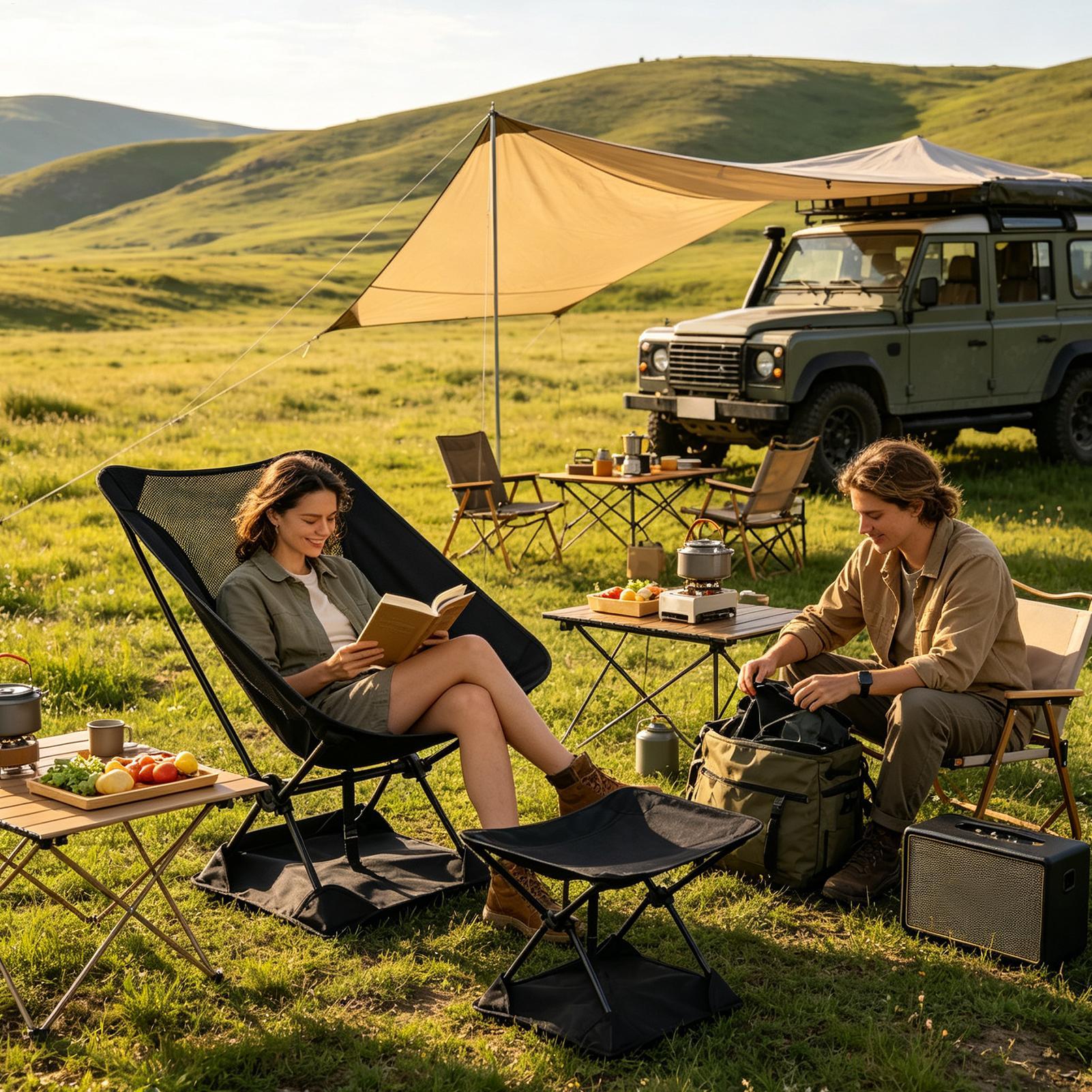 Oxford Cloth Anti-Sink Camp Ch - Outdoor Sport Chairs 评论和价格