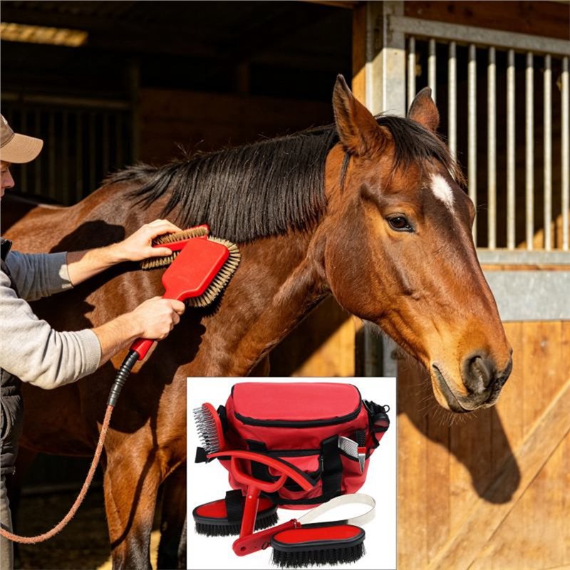 【Price Drop !!】9-Piece Horse G - Grooming Kit Horse 评论和价格