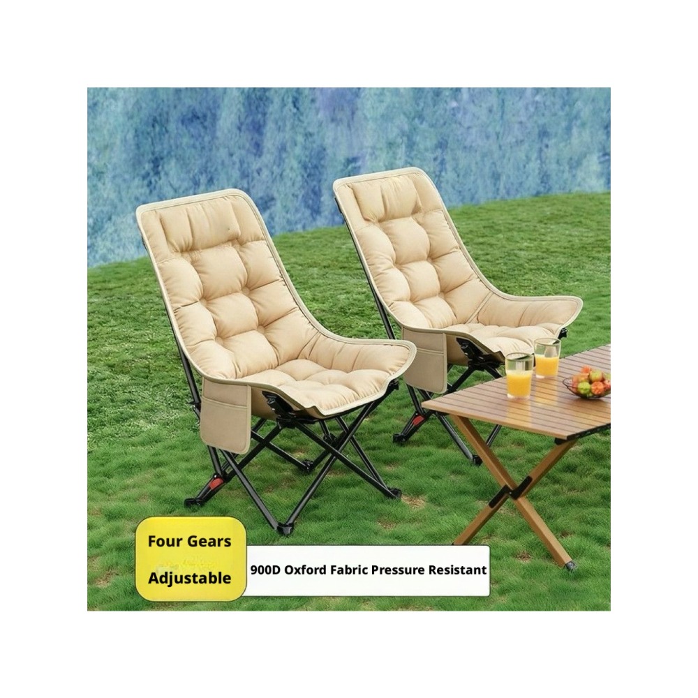 Thickened Cotton Outdoor Foldi - Outdoor Sport Chairs 评论和价格