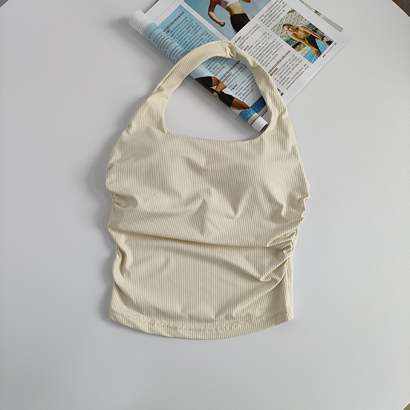 Women's Gym Seamless Halter Ne - Trail Running Vest 评论和价格