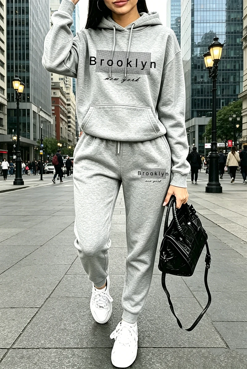 Womens Tracksuit Printing Casu - Outdoor Sportswear 评论和价格