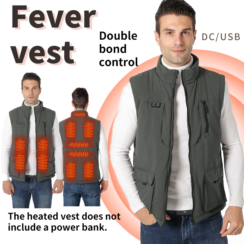 Smart 11-Zone Heated Vest for  - Outdoor Sport Winter Jacket 评论和价格