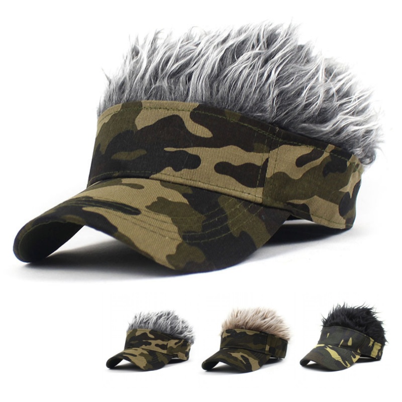 Army Green Camouflage Printed  - Outdoor Sport Hat 评论和价格
